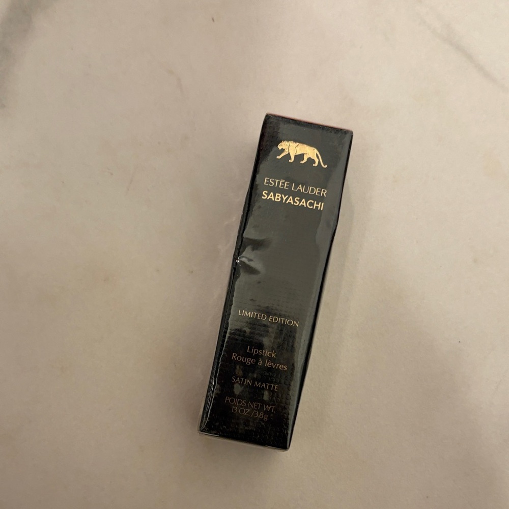 Estee Lauder Sabyasachi Limited Edition Lipstick - Black and Gold
